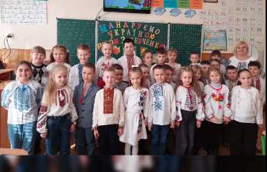 Учні 1-Б і 1-В класів мандрували Україною разом з Тарасом Шевченком.