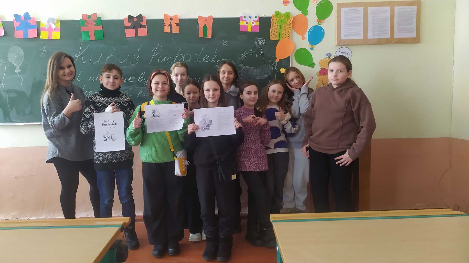 День Вінні-Пуха на уроках польської мови
