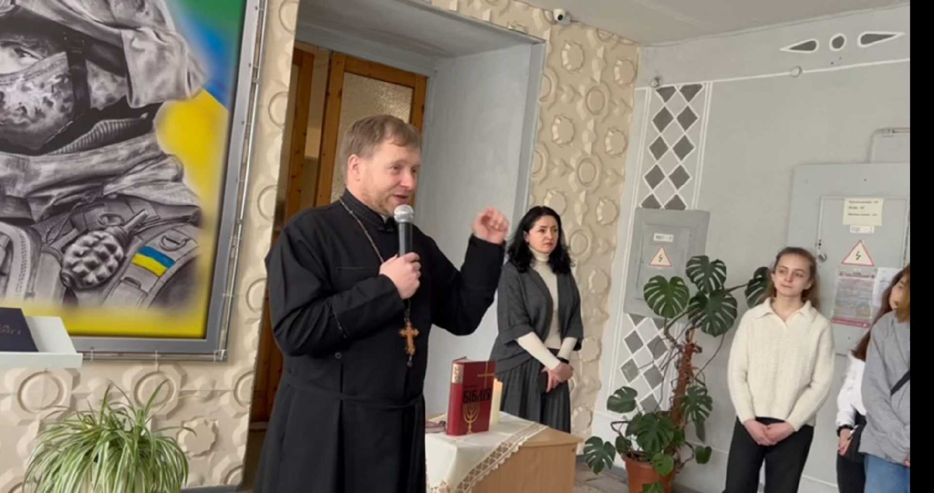 Щиро дякуємо Roman  Skowron  за спільну молитву та мудрі настанови в перший день Великого посту.
