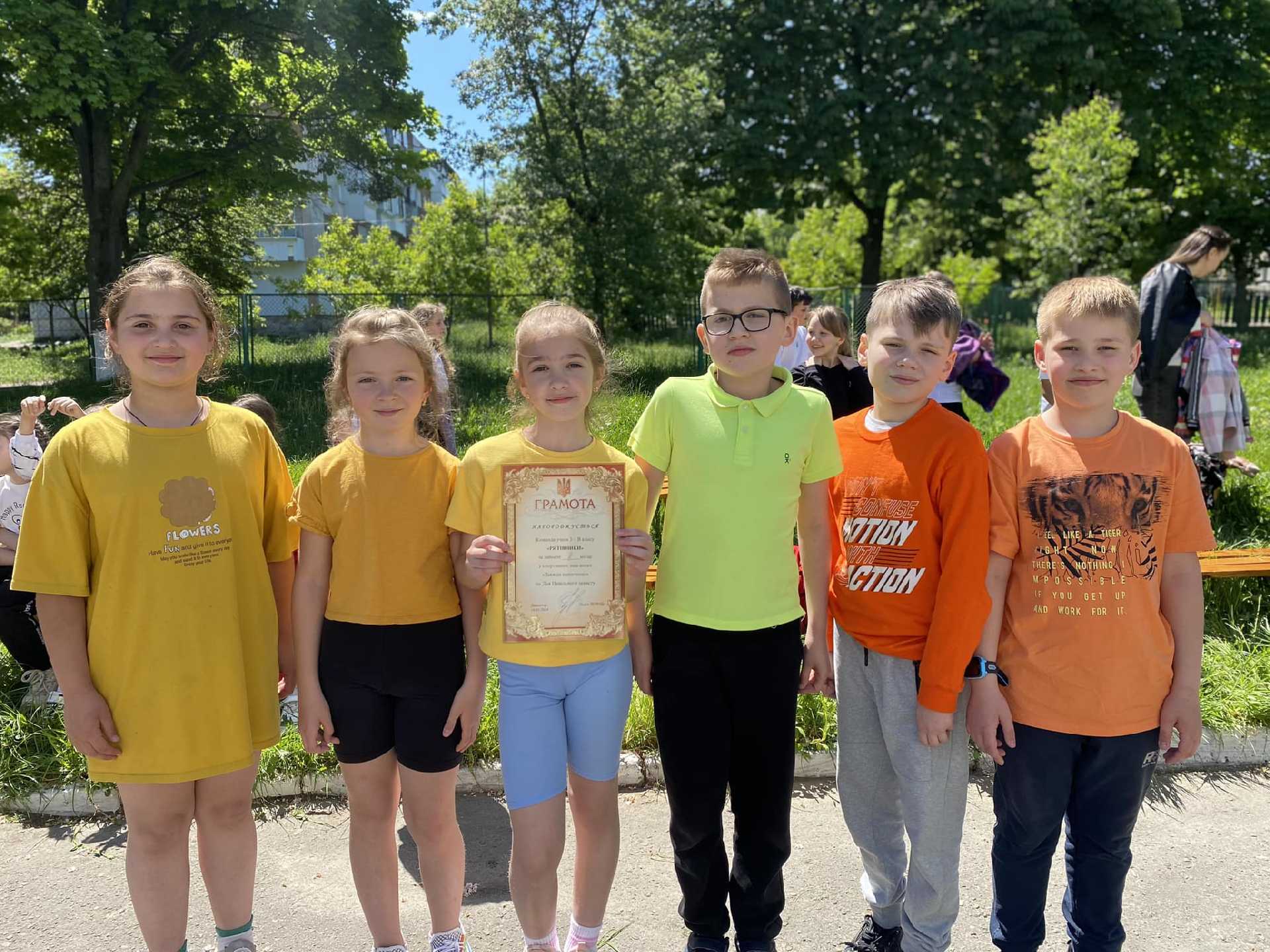  День Цивільного Захисту у нашій школі відбулися змагання 