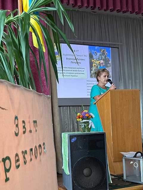 Звіт директора гімназії за підсумками роботи 2023-2024 н.р.