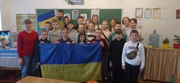 Зустріч з героєм, захисником нашої країни.