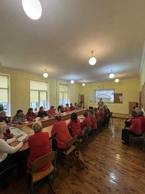 Cемінар учителів-філологів Шептицької ТГ