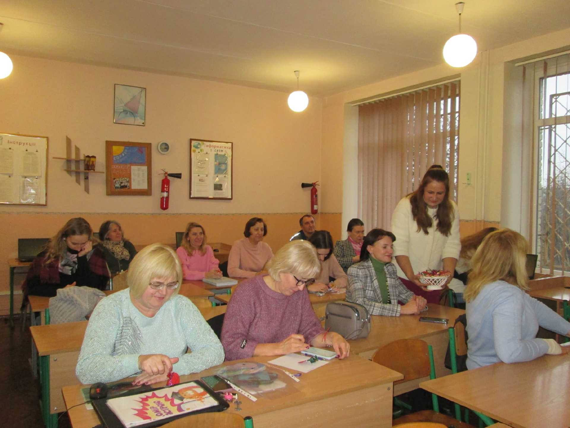 Заняття традиційного семінару «Професійне зростання педагогічних працівників». 