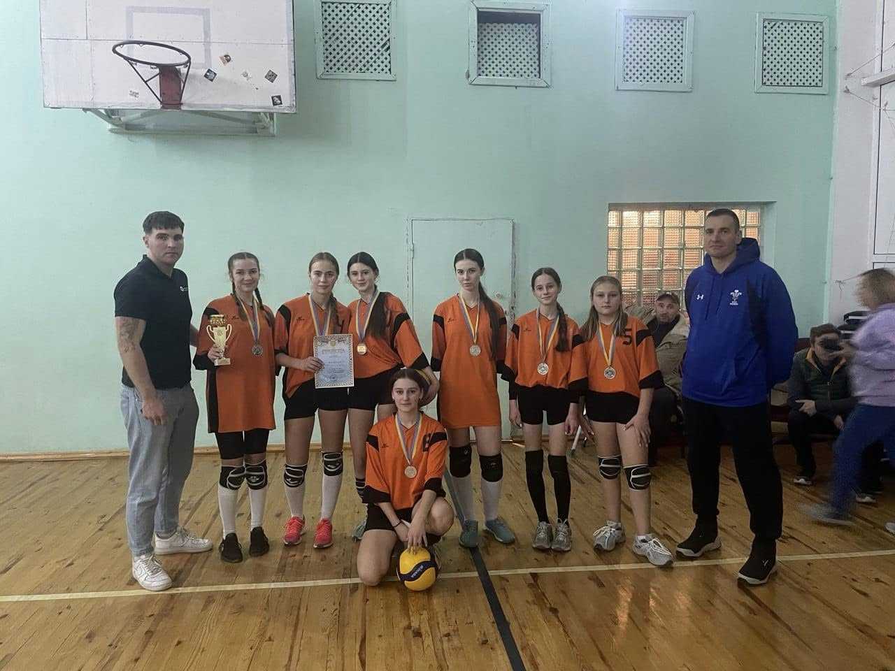 Вітаємо команду Гімназії №12  з волейболу із зайнятим І І місцем у міських спортивних змаганнях (тренери Уханська О.Є., Федаш Р.В.)!