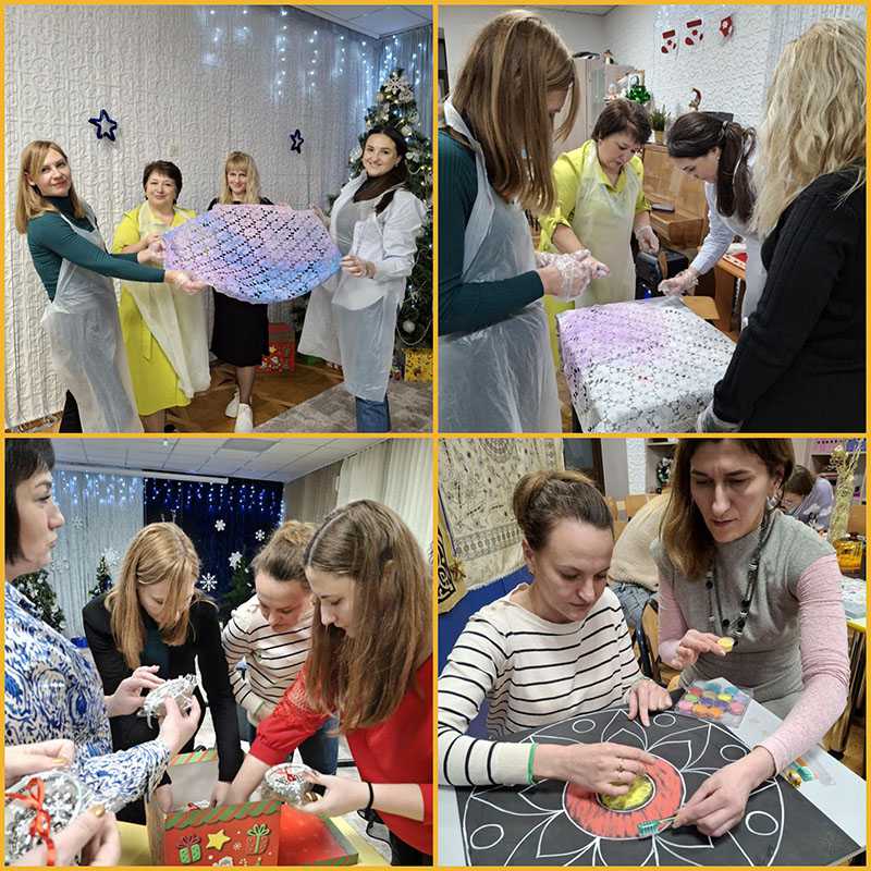 ПСИХОЛОГІЧНА ВІТАЛЬНЯ. РОБОТА З МАНДАЛОЮ ЯК ЗАСІБ ГАРМОНІЗАЦІЇ ОСОБИСТОСТІ. СТВОРЕННЯ МАНДАЛИ РІЗДВА