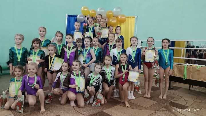 Відкрита першість ЧДЮСШ № 1 з гімнастики спортивної серед дівчаток.