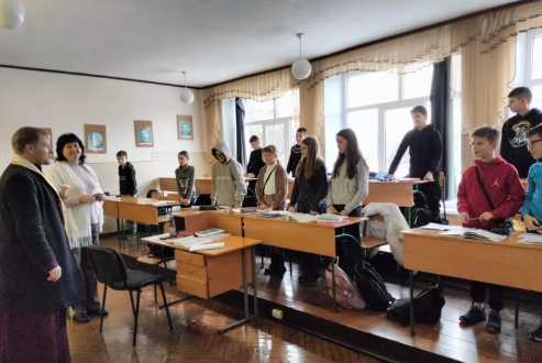 Сьогодні з йорданською водою і Божим благословенням до нас завітав духовний наставник о. Roman  Skowron .