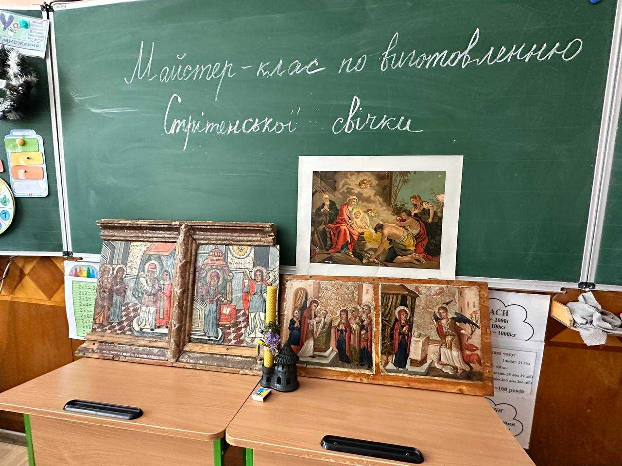 Майстер-клас із виготовлення свічок