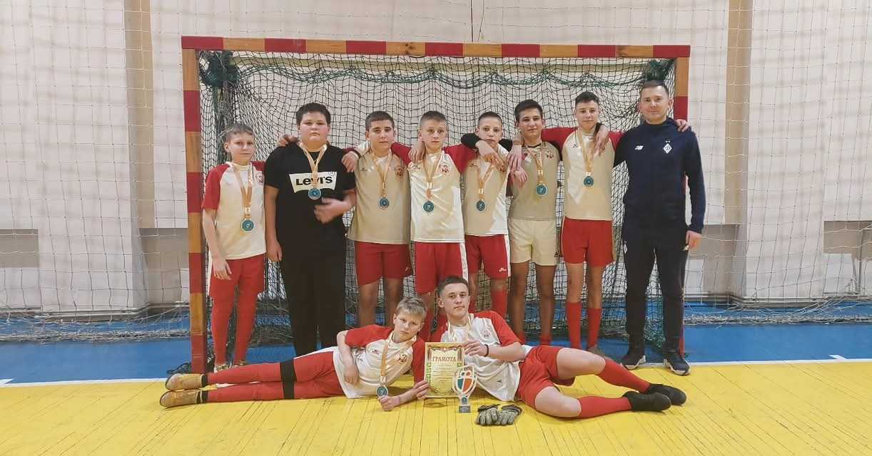 Вітаємо нашу команду з футзалу