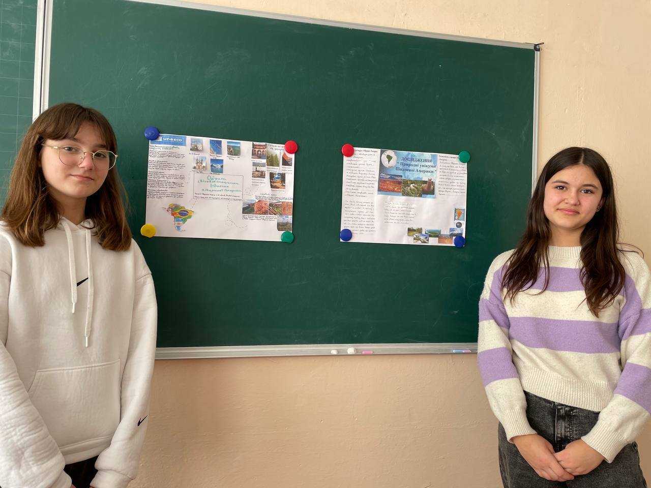 Учні 7-их класів готували та захищали проєкти.