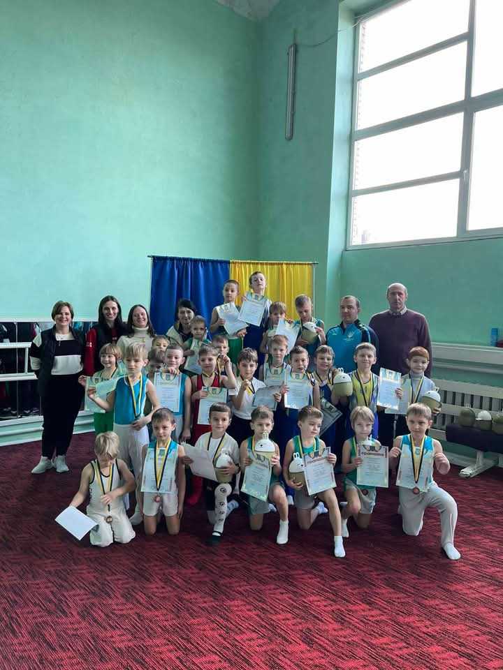 Відкритий чемпіонат ДЮСШ № 1 з гімнастики спортивної серед юнаків в м.Шептицький.