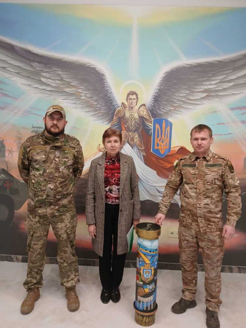 Музей  Війни в Будинку Воїна в м. Шептицький.