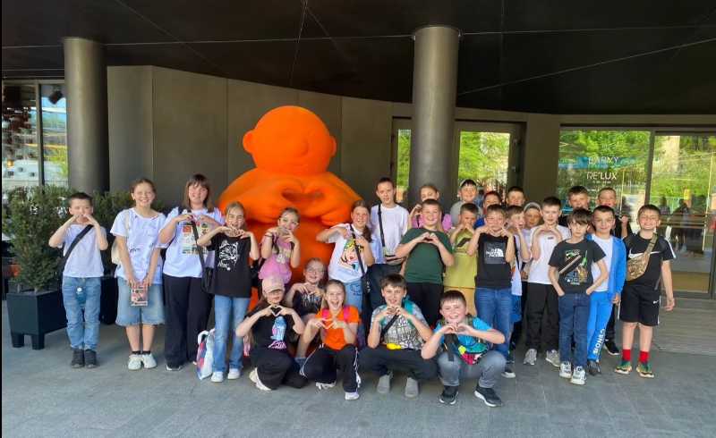 Школярики побували в інтерактивному місті професій Kidlandia.
