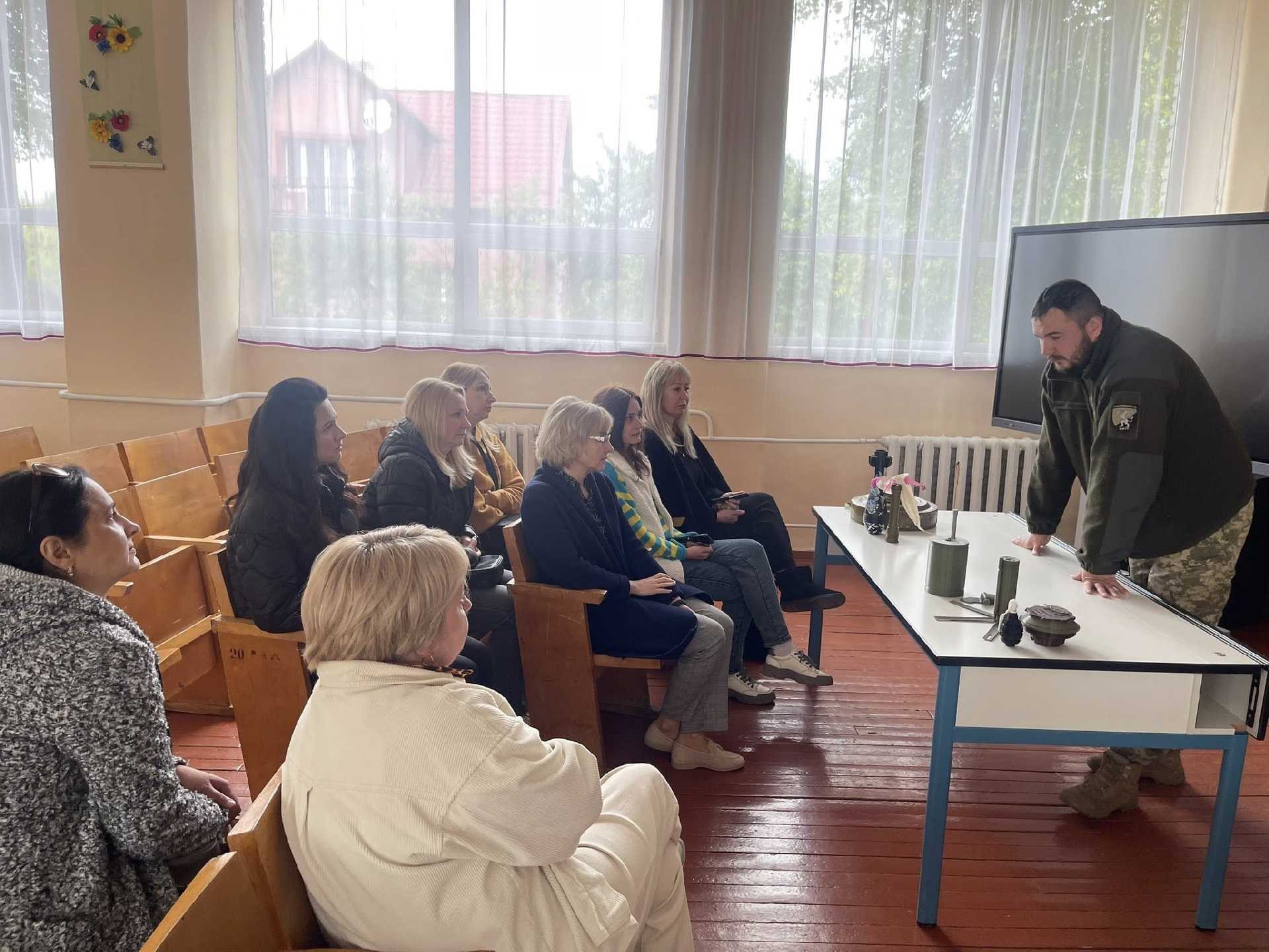 Колектив нашої гімназії взяв участь у надзвичайно важливому навчанні на тему:«Підготовка цивільного населення до національного спротиву».
