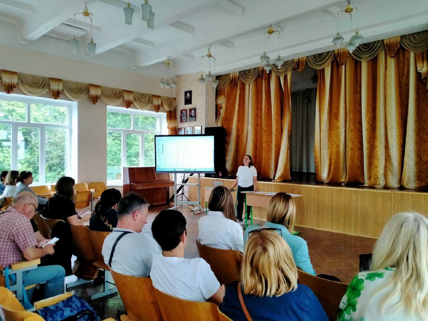 Завершилося навчання  вчителів фізичної культури