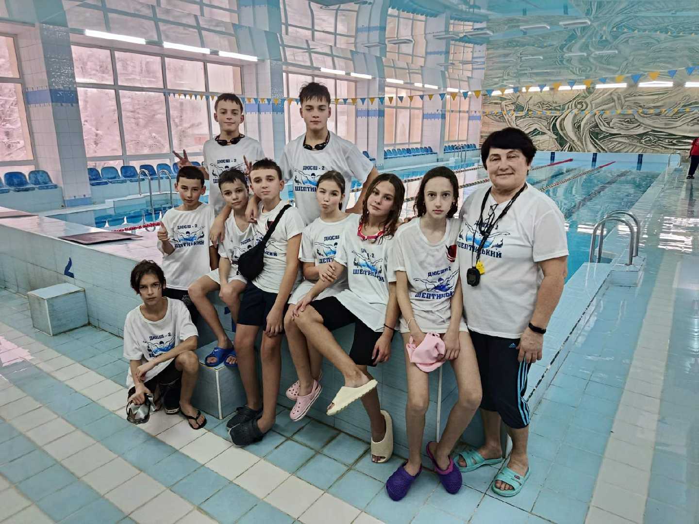 Обласний благодійний турнір з плавання присвячений Дню Гідності та Свободи України м.Трускавець