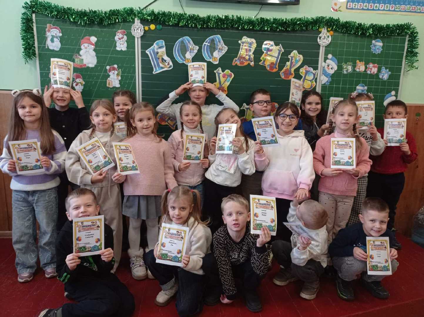 100 днів у школі 1-А клас