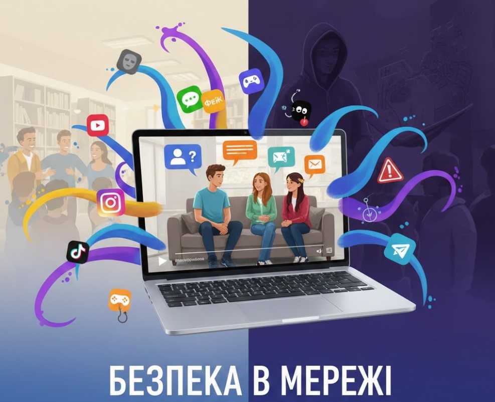 Навчально-ігровий мінісеріал «Безпека в мережі»