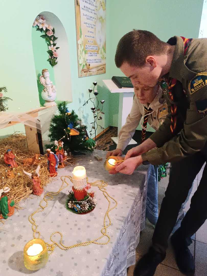 Вифлеємський вогонь миру — у нашій школі 