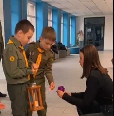 Вифлеємський Вогонь Миру у нашому ліцеї