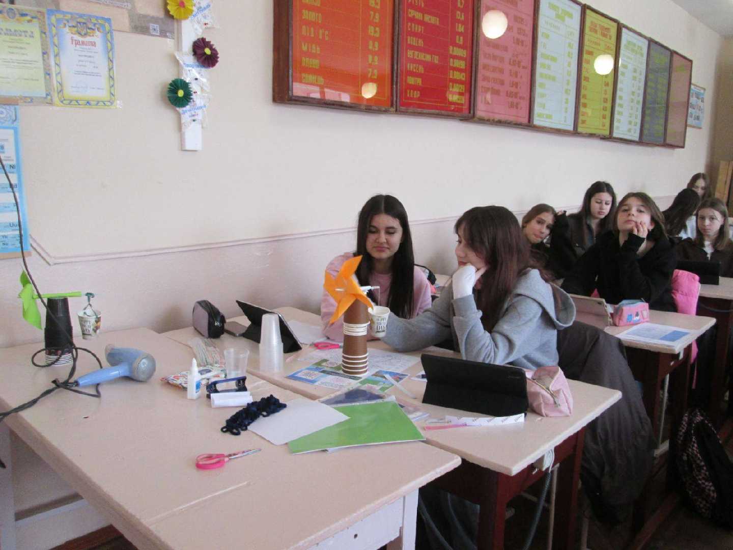 «Тепла оселя» та альтернативна енергія: 8-Г клас шукає вихід з енергетичної кризи.