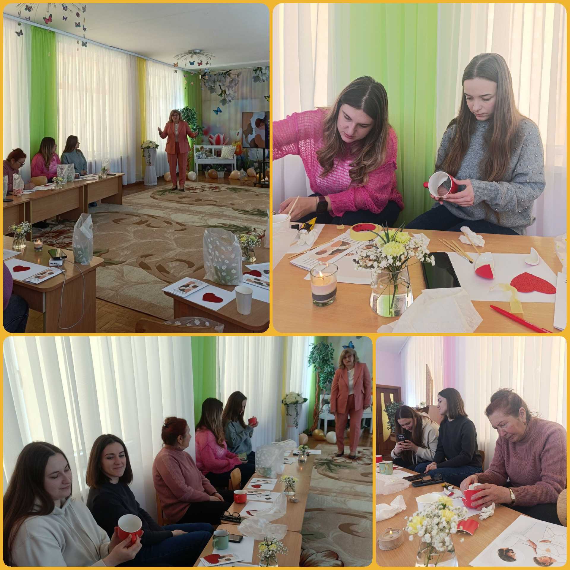 ТЕРАПЕВТИЧНИЙ СЕМІНАР-ПРАКТИКУМ ФАХІВЦІВ ПСИХОЛОГІЧНОЇ СЛУЖБИ ЗАКЛАДІВ ДОШКІЛЬНОЇ ОСВІТИ «МИСТЕЦТВО ВІДНОВЛЕННЯ: ТВОЯ ІСТОРІЯ В УЛАМКАХ»