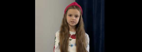 «Садок вишневий...» у дитячому виконанні: Магія слова Кобзаря від Єлізарової Єлизавети.