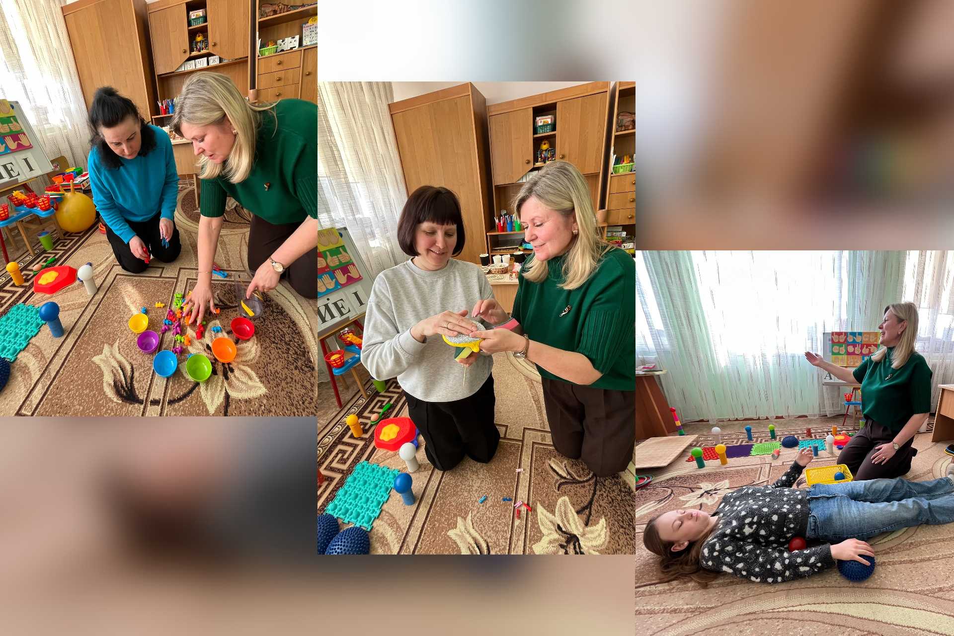 Тетяна Драбич, вчитель-логопед, провела майстер-клас для асистентів та вихователів  «Сенсорна інтеграція в роботі з дітьми»