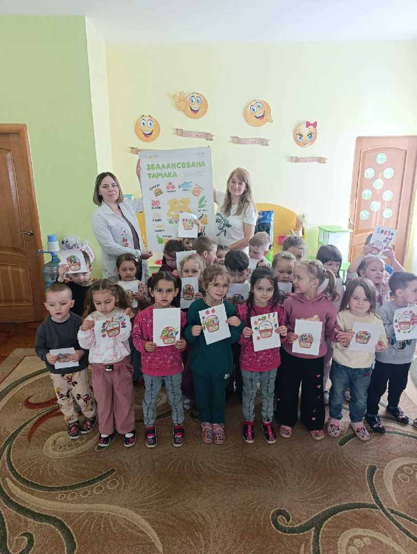 До Всесвітнього дня здоров'я в інклюзивній групі5 пройшло тематичне заняття Здоровими зростаємо (вихователь Луцюк О.В., сестра медична старша Сухомлинова Т.І.)
