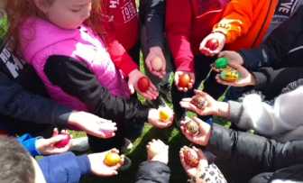 Веселі гаївки та великодні забави на стадіоні рідної гімназії