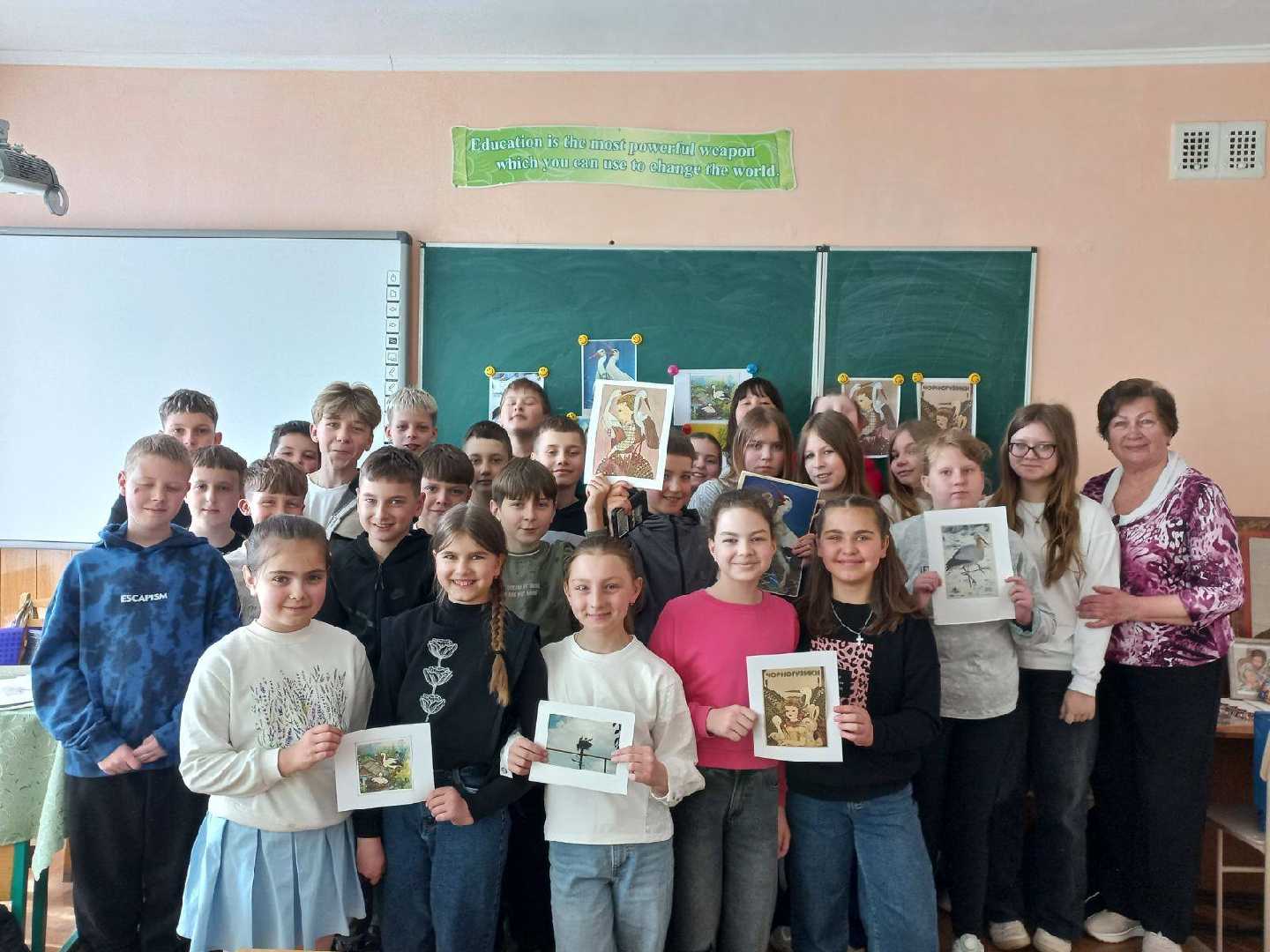 Лелека — символ дому: як учні 5-Б класу пізнавали секрети рідних оберегів