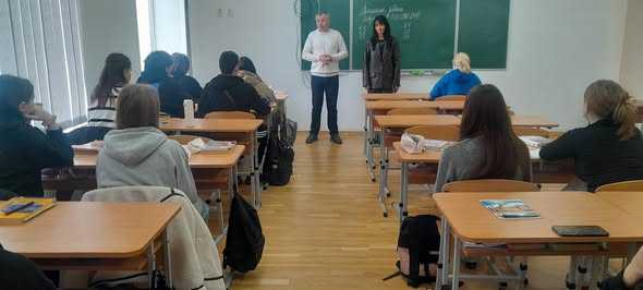 Профорієнтаційна зустріч у гімназії