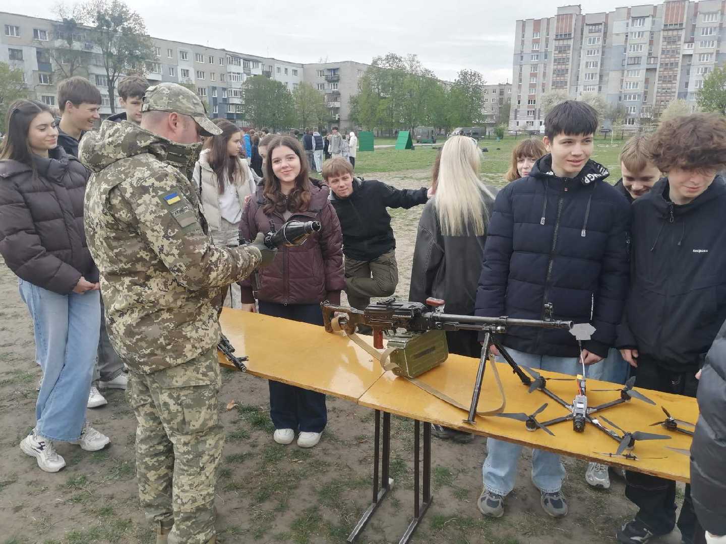 НАВЧАЛЬНО-ПОЛЬОВІ ЗБОРИ НА БАЗІ ЛІЦЕЮ ІМЕНІ ТАРАСА ГОРОДЕЦЬКОГО