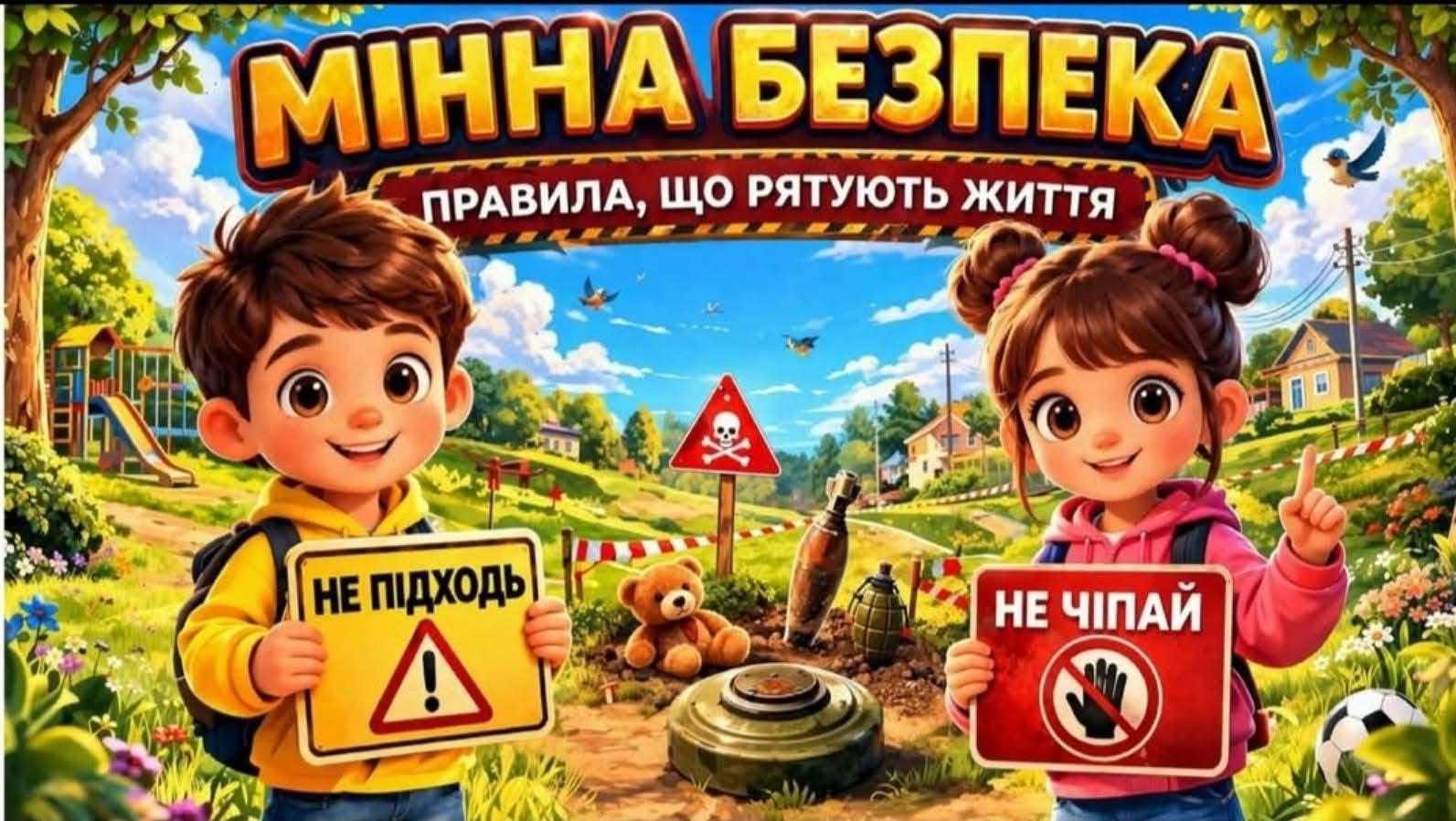 Правила мінної безпеки!