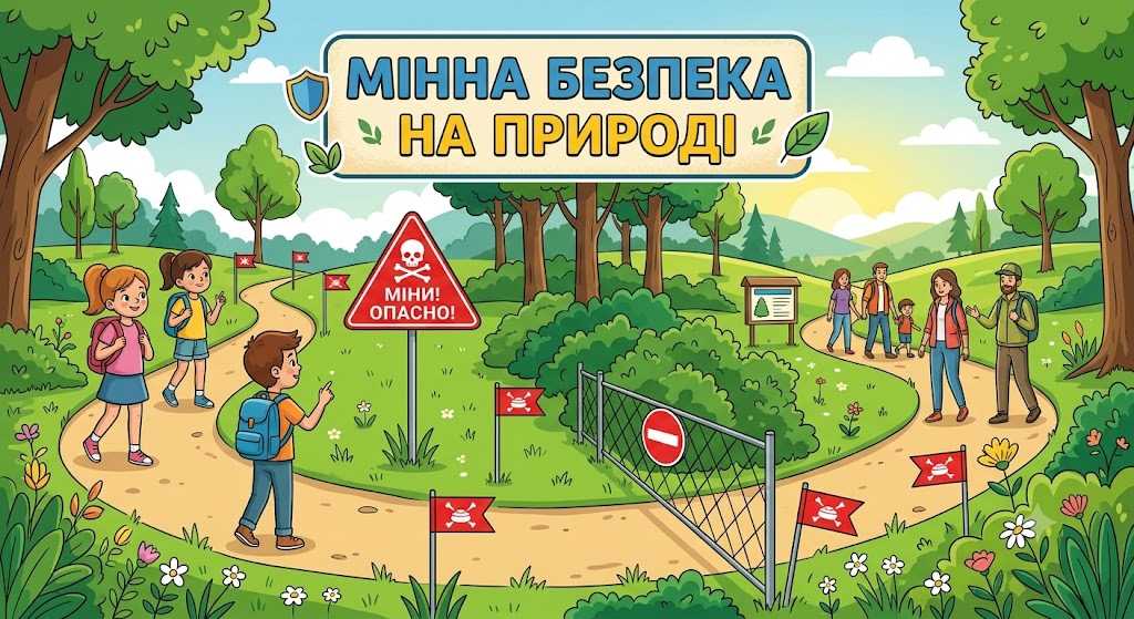 Секретна місія «Безпечна стежка»: як наші дошкільнята стали супергероями мінної безпеки на природі!