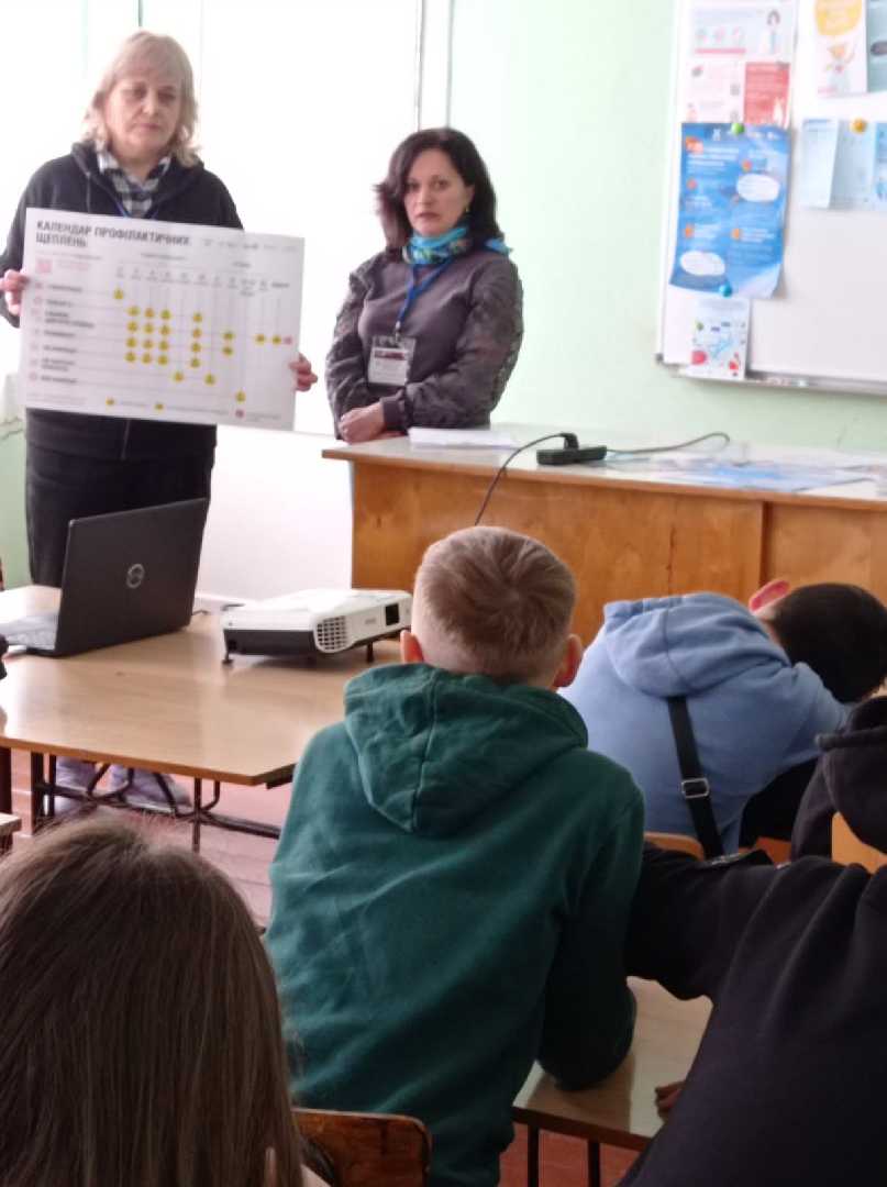 Вакцинація — це захист, що рятує життя! 