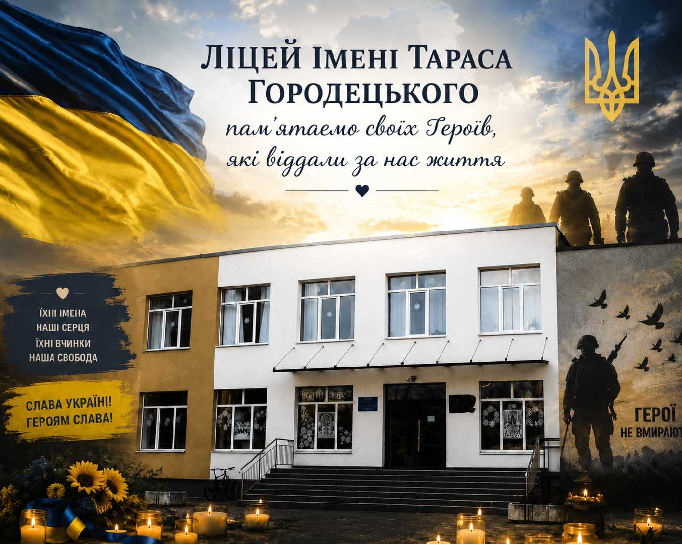 ПАМ’ЯТАЄМО СВОЇХ ГЕРОЇВ!