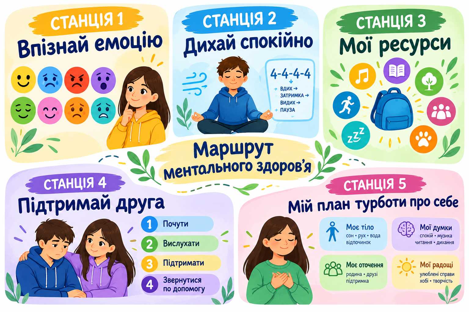 Квест «Маршрут ментального здоров’я» 