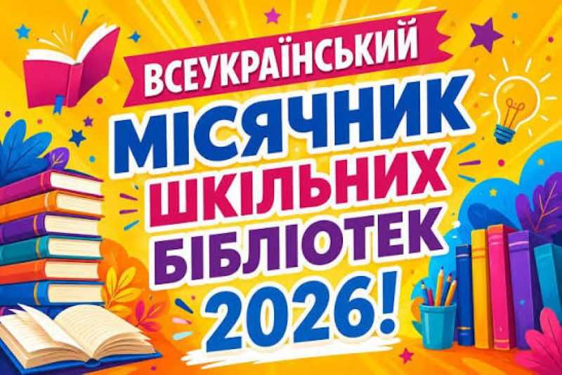 До Всеукраїнського місячника шкільних бібліотек