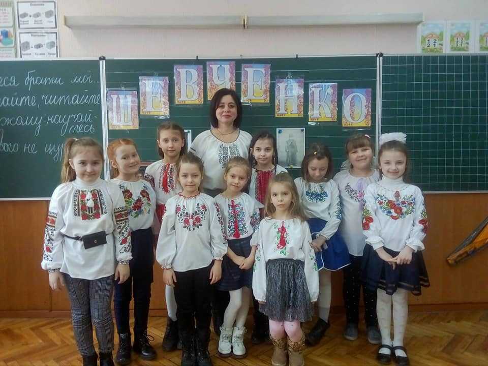 Урок читання у 2-Б класі у день вшанування Т.Г. Шевченка