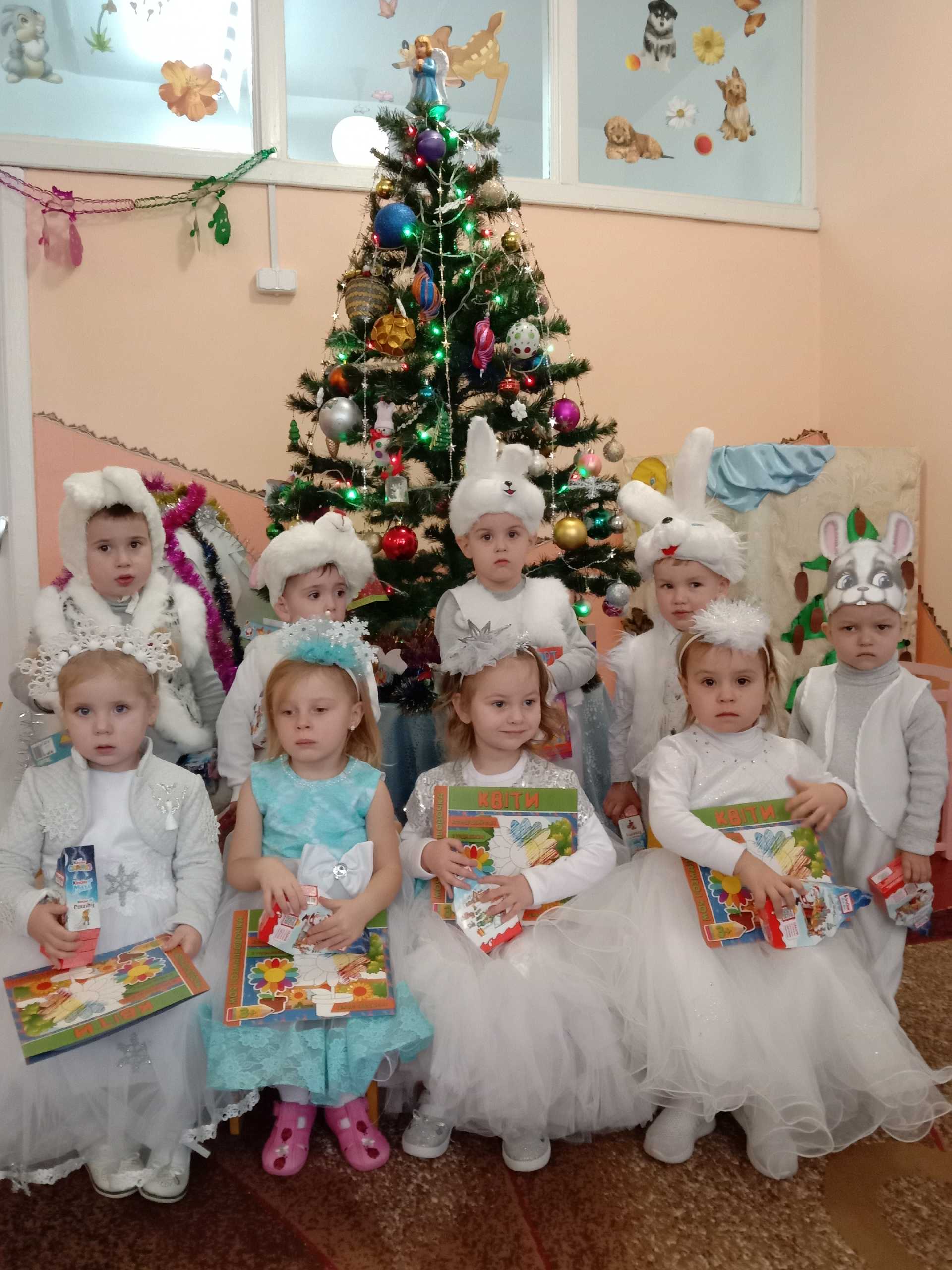 Зимове свято у групі раннього віку № 1