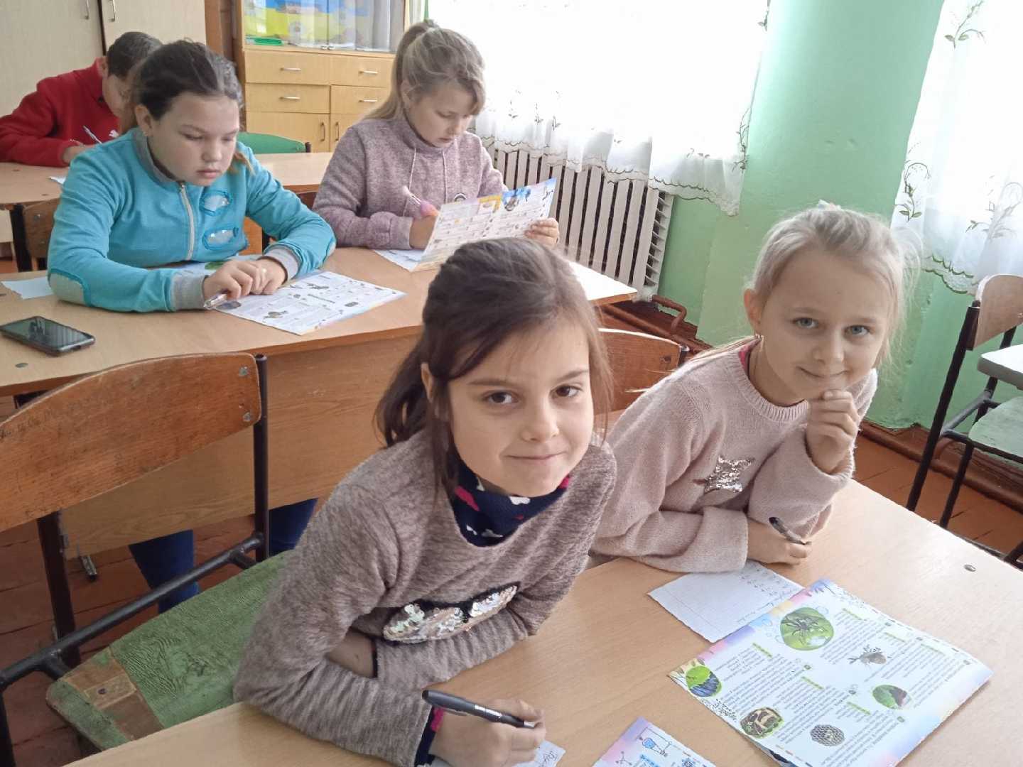 Учні нашої школи взяли участь  у Міжнародному природничому інтерактивному конкурсі 