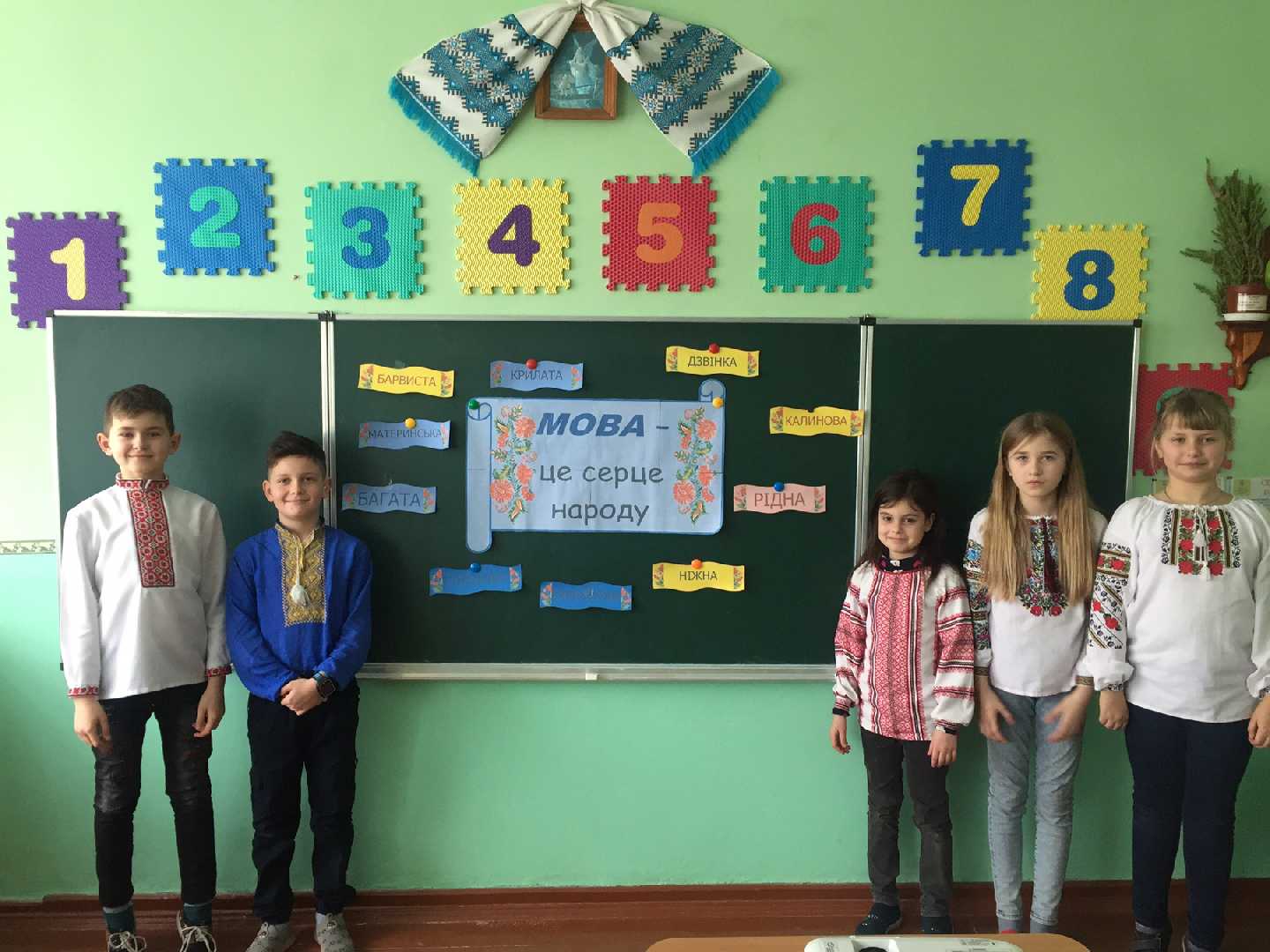 Мова – духовне багатство народу.