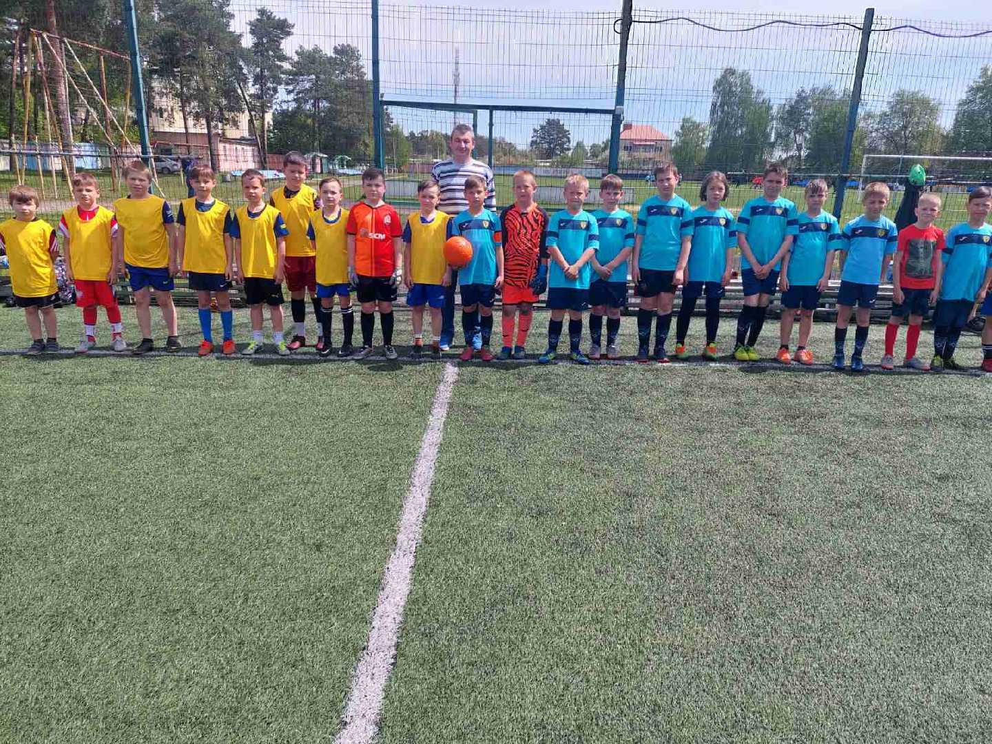 Матчова зустріч з футболу