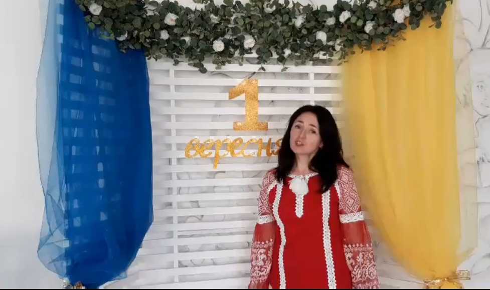 Привітання з Днем знань від директора гімназії Свйонтек Уляни Павлівни.