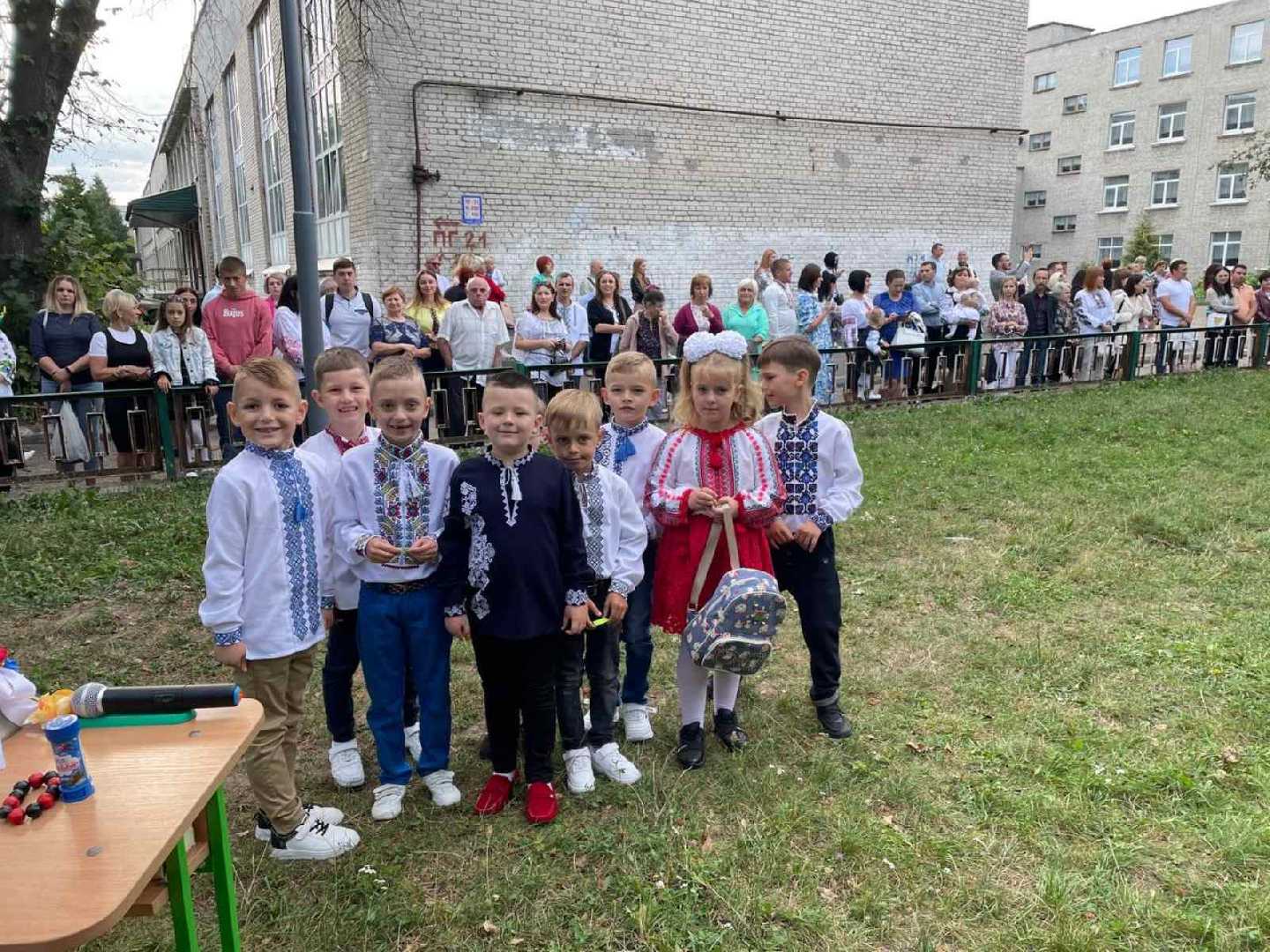 Незабутній урок з першою вчителькою!