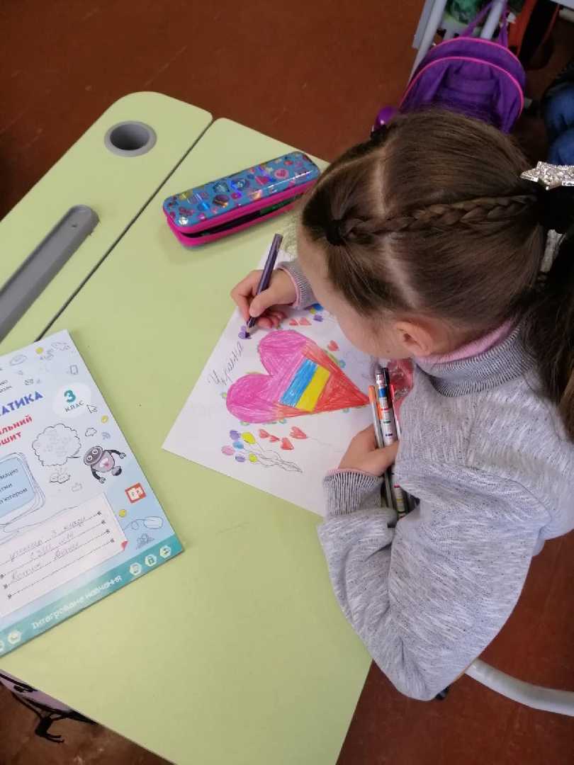  У День Збройних сил України, учні 3 класу вітають захисників та захисниць