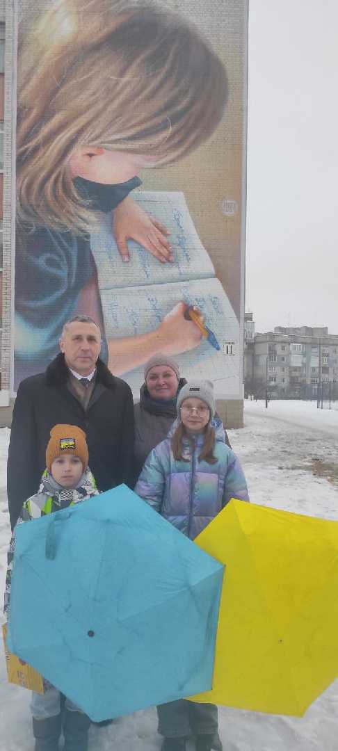 Відкриття муралу у Гімназії №3