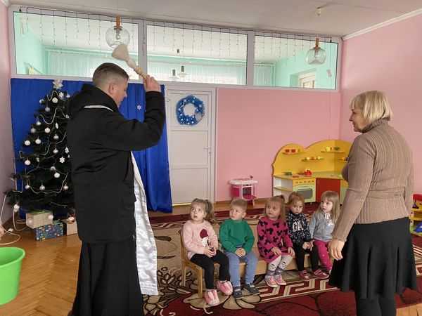 Водохрестя у садку